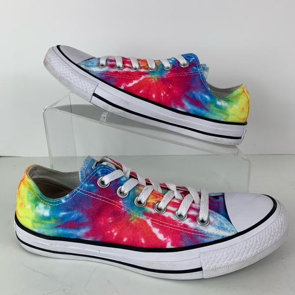low top tie dye converse
